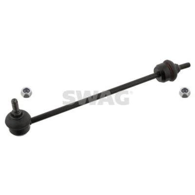 Bild av SWAG 22 93 0864 Biellette de barre stabilisatrice Essieu avant gauche, droit 309 M10 x 1,5 avec écrou autobloquant Acier noir ROVER: 75