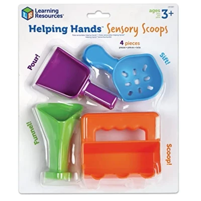 Bild av Learning Resources Helping Hands sensoriska skopor, leksaker för finmotorik, vid autism, autistiska barn, yngre ålder 3+