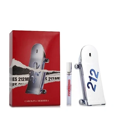Bild av Carolina Herrera 212 Heroes For Him Travel Set edt 90ml &amp; 10ml