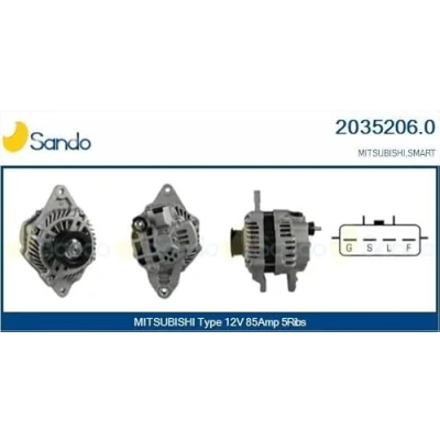 Bild av CASCO CAL35206AS Generator 12V 85A MITSUBISHI: Lancer 8