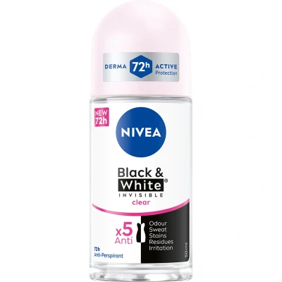 Bild av NIVEA Black &amp; White Original Roll On 50 ml