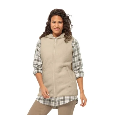 Bild av Jack Wolfskin High Curl Long VestW Anis