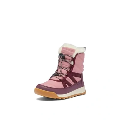 Bild av Sorel Youth Whitney II PLUS LACE WP Unisex Snörstövlar för barn, Storlek: 39, Dazed mauve/epic plum Textil/syntet