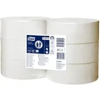 Bild av Toiletpapir Tork Jumbo T1 Advanced 2 lag 360m hvid (6 ruller pr. karton)