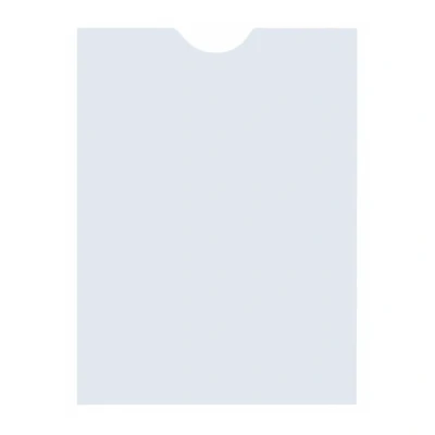 Bild av Aktmapp kreditkort 120my Kangaro transparent 25st