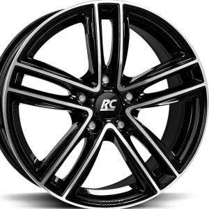 Bild av Brock RC27 Black Full Polish 7x18 5/112 ET43 B57.1