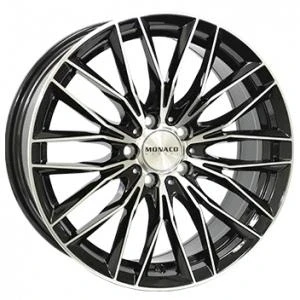 Bild av Monaco GP2 Gloss Black Polished 8x18 5/108 ET45 B63.4