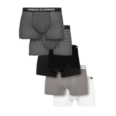 Bild av Urban Classics boxershorts för män, M.stripeaop+m.aop+blk+asp+wht, XXL
