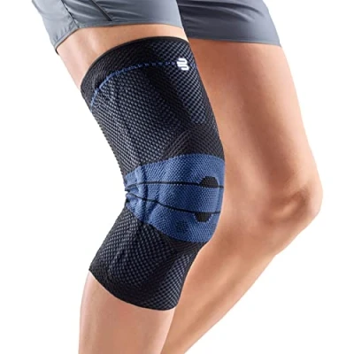 Bild av Bauerfeind Knäbandage GenuTrain Unisex för avlastning, stabilisering och aktivering efter skada, operation eller kronisk såsom gonartros (ledslitage) artrit