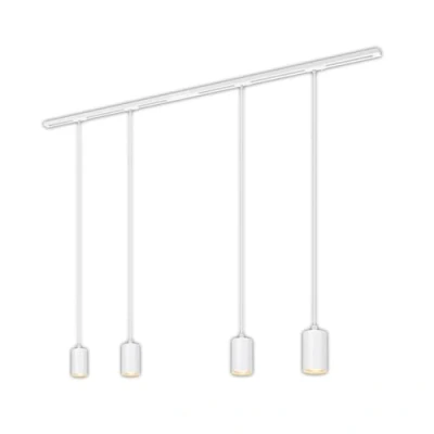 Bild av Briloner RAIL 230 V skensystem, vitt, 4 pendlar, längd 1,5 m
