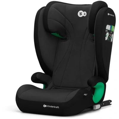 Bild av Kinderkraft JUNIOR FIX 2 i Size Bältesstol, Graphite Black