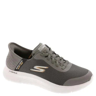 Bild av Skechers Free Slip ins Go Walk Flex Hands Up Sneaker för män, brun, 10,5 bred