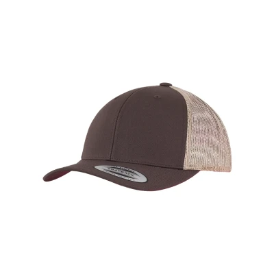 Bild av Flexfit Trucker Keps, Storlek: One Size, Brn/khaki