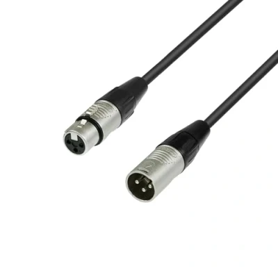 Bild av Adam Hall Kablar 4 Star MMF 0500 Micro REAN XLR hane till honkabel 5 m