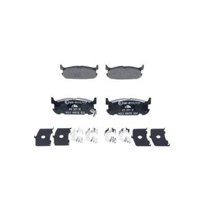 Bild av ATE 13.0460 5732.2 Jeu de plaquettes frein avec indicateur d&#039;usure tôle anti bruit accessoires MAZDA: MX 5 2