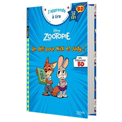 Bild av Disney BD Fin de CP CE1 Zootopie Un défi pour Nick et Judy !