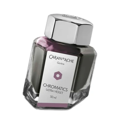 Bild av Caran d&#039;Ache Bläckflaska Ultraviolet 50ml Gratis gravyr