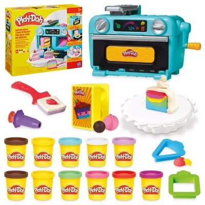 Bild av Play Doh Super Slice Cake Playset