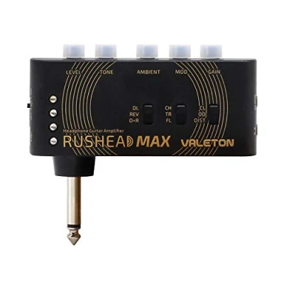 Bild av VALETON Rushead Max Mini Förstärkare USB uppladdningsbar Bärbar Byxficka Gitarr Hörlursförstärkare Sovrum Multieffekter RH 100