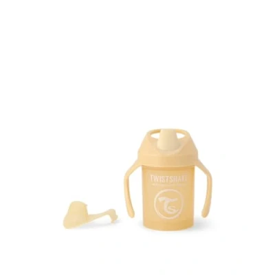Bild av Twistshake Mini Cup with Leak Proof Soft Drinking Spout 230ml, Spill Free Trainning Sippy Bottle Fruit Mixer and Silicone Seal for Toddlers Babies, 4+ Months, BPA Free, Caramel Beige