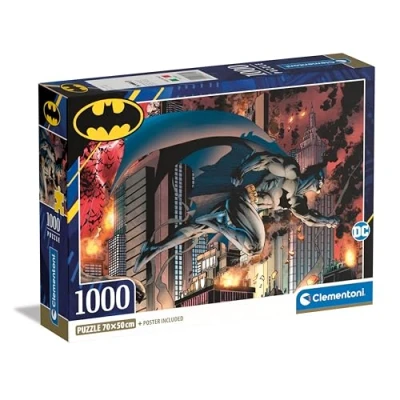 Bild av Clementoni Pussel Batman 1000 Bitar För Vuxnas 14 99 år, 39851