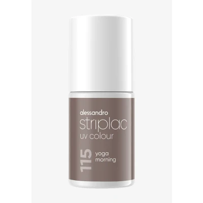 Bild av alessandro Striplac UV nagellack yoga morning täckande och reptålig upp till 15 dagar lätt att applicera mild borttagningsteknik vegansk taupe, 6,5 ml