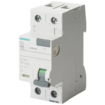 Bild av Siemens Rccb 2 polet type a 25a 30 ma 230vac