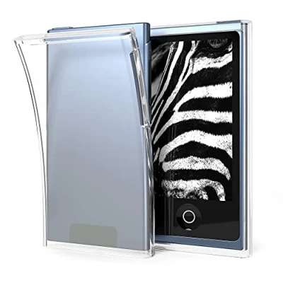 Bild av kwmobile Kompatibelt med Apple iPod Nano 7 fodral silikonskydd för MP3 spelare matt transparent