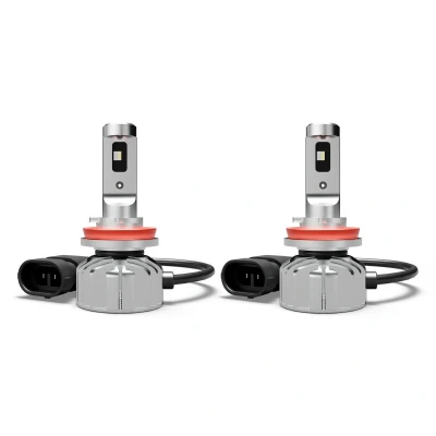 Bild av OSRAM NIGHT BREAKER LED SMART H8; Nebelscheinwerfer mit Straßenzulassung; breiterer Nebellichtstrahl; 6000K; 2 Lampen