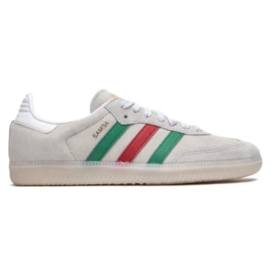 Bild av adidas Vanquish 6 Lea m, löparskor för män, Vit grå grön röd, 41 1/3 EU