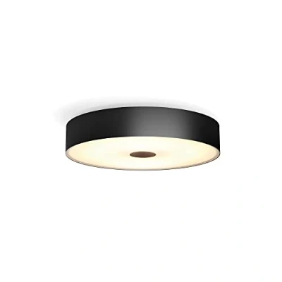 Bild av Philips Hue Fair svart (inkluderar en Dimmer Switch): takplafond, White Ambiance, Zigbee &amp; BT, röststyrning via Amazon Alexa, Google Home, Siri