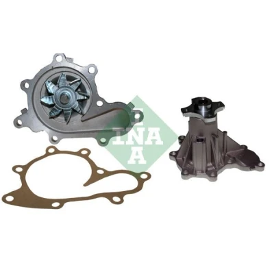 Bild av INA 538 0530 10 Pompe à eau pour système dentrainement courroie trapézoïdale nervures NISSAN: Pathfinder 3, NP300 Navara Pick up, Up