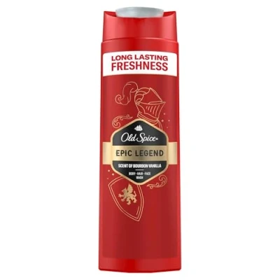 Bild av Old Spice Epic män 3 i 1 hår ansikt kropps schampo, 400 ml