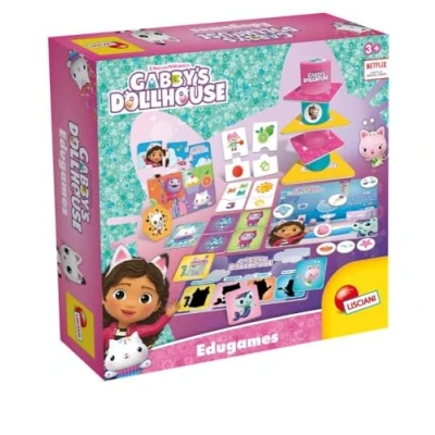 Bild av Lisciani Gabby&#039;s Dollhouse Learning Kit Pedagogiska spel från 2 år Stimulerar logik och fantasi utvecklar minnet Gabby and the Magic Home tillverkad i Italien