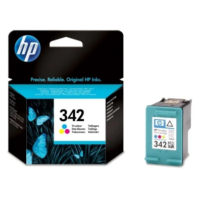 Bild av HP C9361EE 342 original bläckpatron, trefärgad, singelförpackning