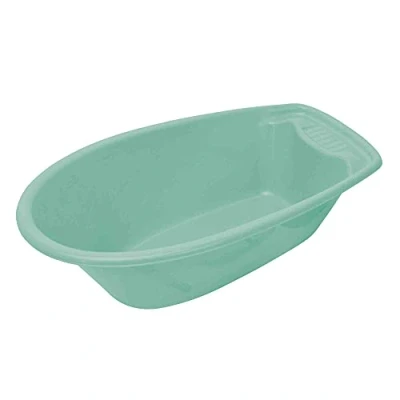 Bild av Heless 912 dockbadkar, ca 40,5 x 23 13 cm stor, mintfärgad, bra badkul för dockor