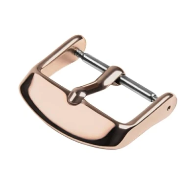 Bild av Archer Watch Straps Ersättningsspänne i Rostfritt Stål PVD (Polerad roséguld, 16mm)