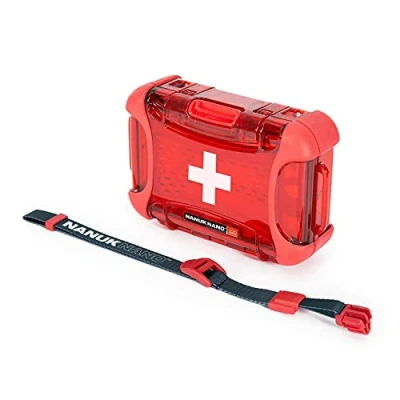 Bild av Nanuk Nano 320 Första hjälpen överlevnadsutrustning, vattentät, damm och stötsäker, fodral, röd, First Aid, AID KIT