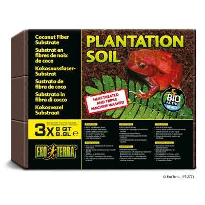 Bild av Exo Terra Plantation Soil 3X8.8L Kokosfiber