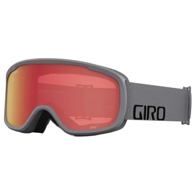 Bild av Giro Cruz Flash Goggle, Grå, Unisex, Sfärisk lins, Polykarbonat, Bärnsten, Röd, Gul