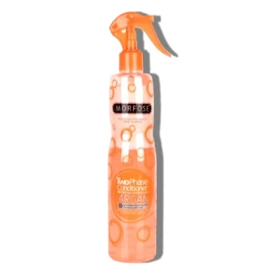 Bild av Morfose© Argan 2 Phase Conditioner Spray Balsam med arganolja antioxidanter lämplig för alla hudtyper Orange 400 ML