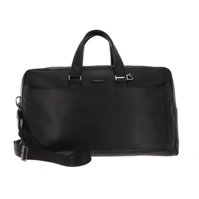 Bild av Piquadro Piquadro, Brief 2, Nylon And Leather, Briefcase, Document Holder, Black, 48 x 30 23 cm, For Men