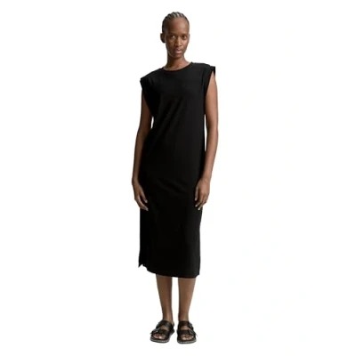Bild av TOM Tailor Denim MIDI Dress Jerseyklänning, Storlek: Large, Deep black