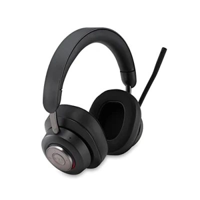 Bild av Kensington H3000 Over Ear Bluetooth trådlöst headset med mikrofon, Windows och Mac kompatibelt huvudset brusreducerande datorhörlurar USB C laddningskabel bärväska (K83452WW)