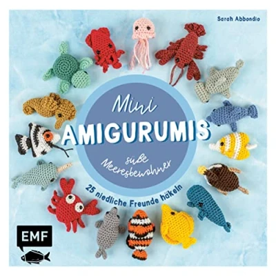 Bild av Mini Amigurumis süße Meeresbewohner: 25 niedliche Freunde häkeln