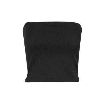Bild av Urban Classics Glitter Bandeau Linne, Storlek: XL, Black