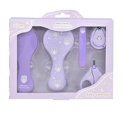 Bild av Beter Baby Care Set 5 Bitar Toalett Kit Perfekt för Nyfödd Uggla Figur,1,0 enhet