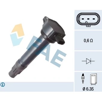 Bild av Tändspole FAE 80380