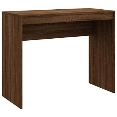 Bild av vidaXL Skrivbord brun ek 90x40x72 cm konstruerat trä, datorskrivbord, hemmakontorsmöbel, ståbord