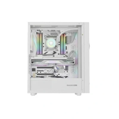 Bild av Genesis Diaxid 605 ARGB Chassi Tower Vit